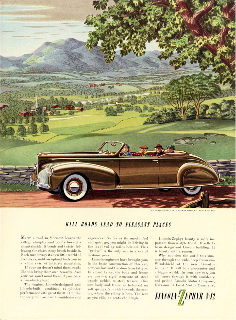 1940 Lincoln Zephyr 10